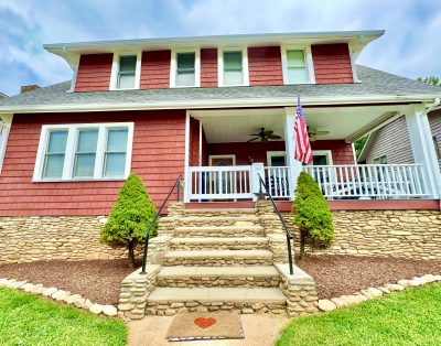 Big Red Cabin on Lake Junaluska